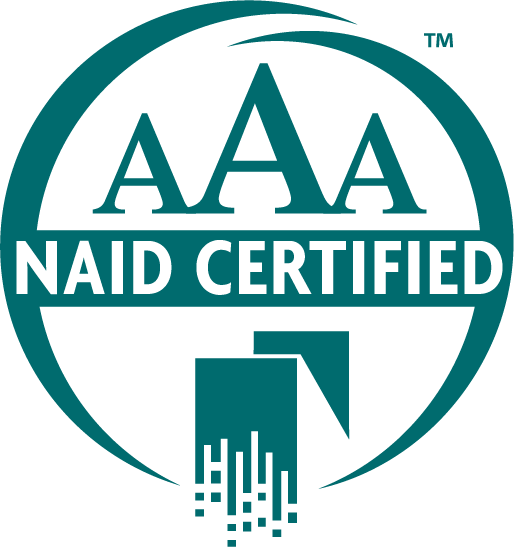 NAID AAA Certified logo